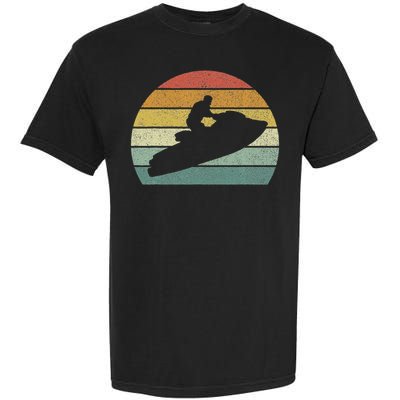 Vintage Retro Jet Ski Athletic Beach Summer Sports Jet Ski Garment-Dyed Heavyweight T-Shirt