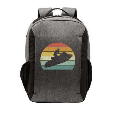 Vintage Retro Jet Ski Athletic Beach Summer Sports Jet Ski Vector Backpack