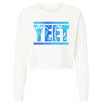 Vintage Retro Jey Yeet Ww Cropped Pullover Crew
