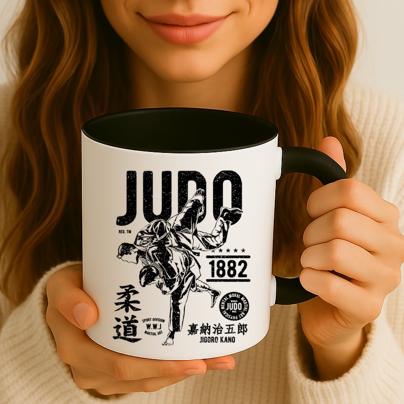 Vintage Retro Judo Gift Mug