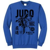 Vintage Retro Judo Gift Tall Sweatshirt