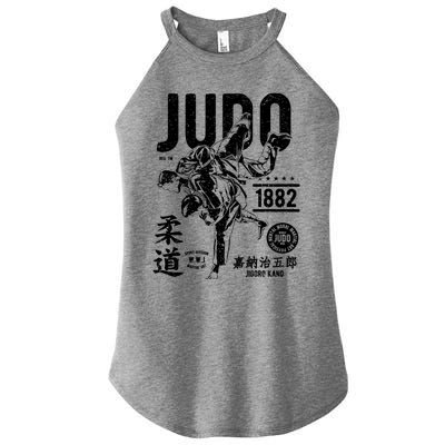 Vintage Retro Judo Gift Women's Perfect Tri Rocker Tank