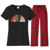 Vintage Retro Just A Small Town Girl Women Women's Flannel Pajama Set