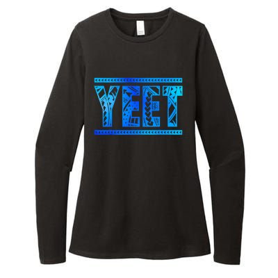 Vintage Retro Jey Yeet Ww Quotes Design Apparel Womens CVC Long Sleeve Shirt