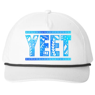 Vintage Retro Jey Yeet Ww Quotes Design Apparel Snapback Five-Panel Rope Hat