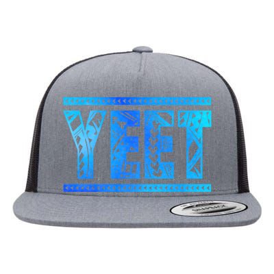 Vintage Retro Jey Yeet Ww Quotes Design Apparel Flat Bill Trucker Hat