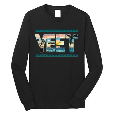 Vintage Retro Jey Yeet Ww Quotes Long Sleeve Shirt