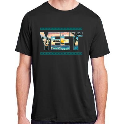 Vintage Retro Jey Yeet Ww Quotes Adult ChromaSoft Performance T-Shirt