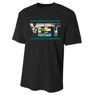 Vintage Retro Jey Yeet Ww Quotes Performance Sprint T-Shirt