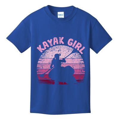 Vintage Retro Kayak Canoe Kayak Kayaking Great Gift Kids T-Shirt