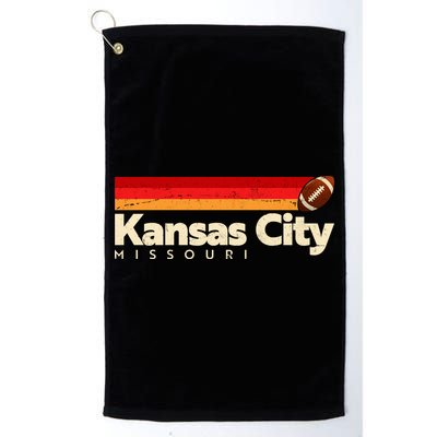 Vintage Retro Kansas City Missouri Football Golf Towel
