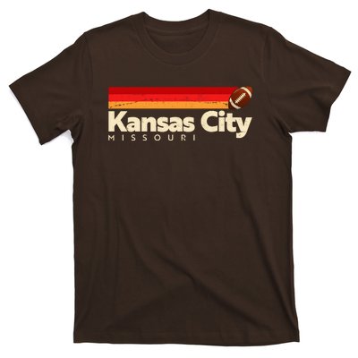 Vintage Retro Kansas City Missouri Football T-Shirt