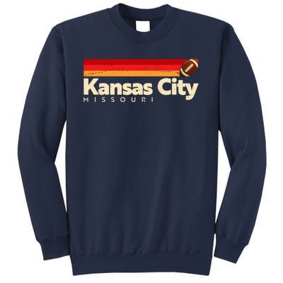 Vintage Retro Kansas City Missouri Football Sweatshirt