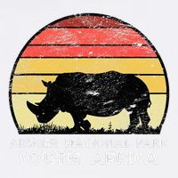Vintage Retro Kruger National Park South Africa Africa Safa Womens Tank Top