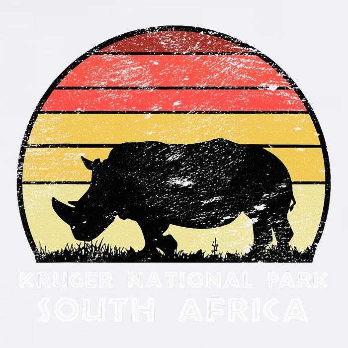 Vintage Retro Kruger National Park South Africa Africa Safa Womens Tank Top