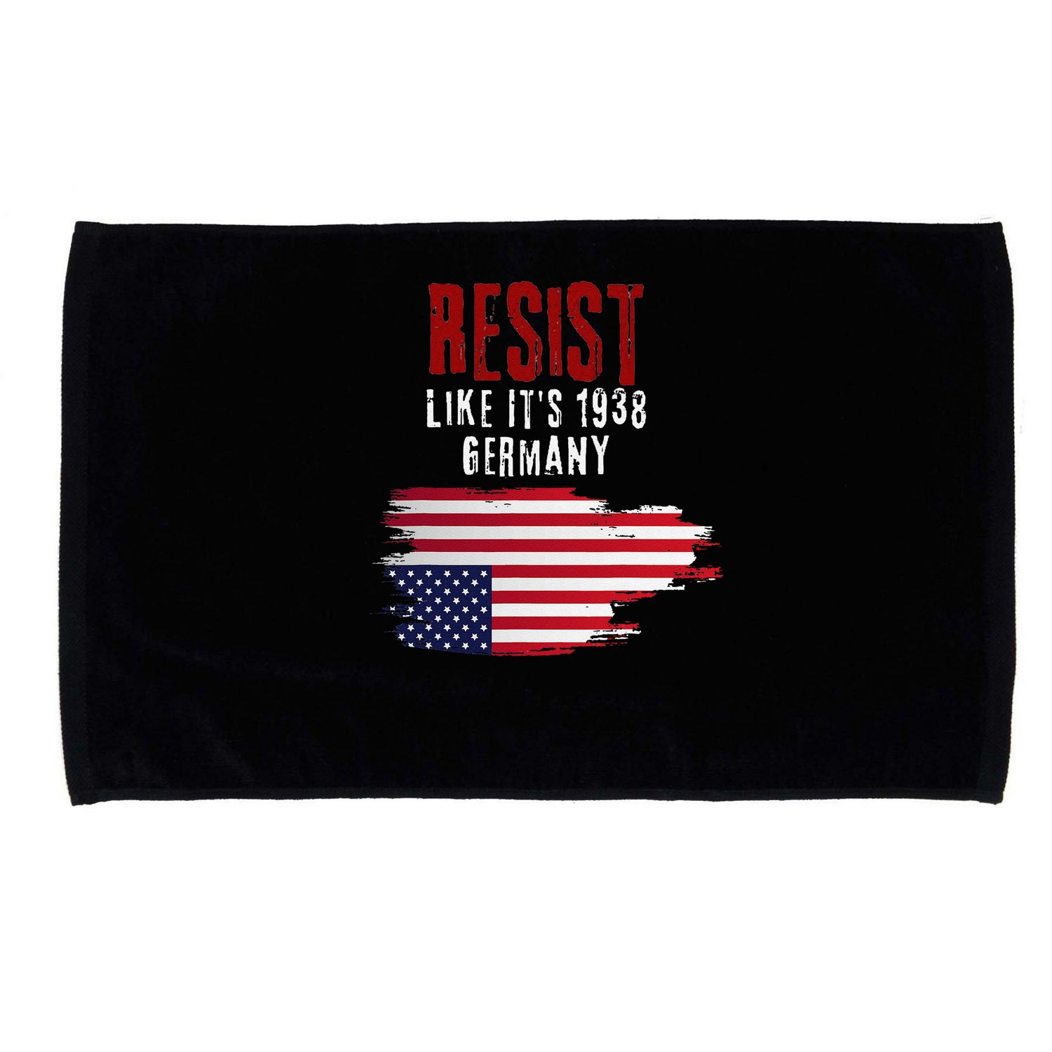 Vintage Resist Like Its 1938 Germany Flag Funny Microfiber Hand Towel