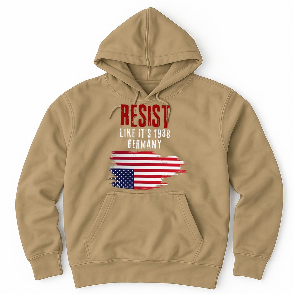 Vintage Resist Like Its 1938 Germany Flag Funny Hoodie