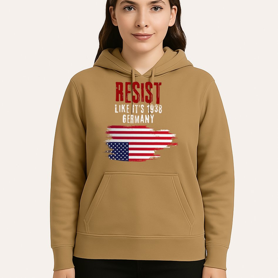 Vintage Resist Like Its 1938 Germany Flag Funny Hoodie