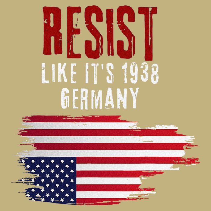 Vintage Resist Like Its 1938 Germany Flag Funny Button