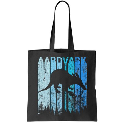 Vintage Retro Love Aardvark Silhouette Funny Animal Lover Bag