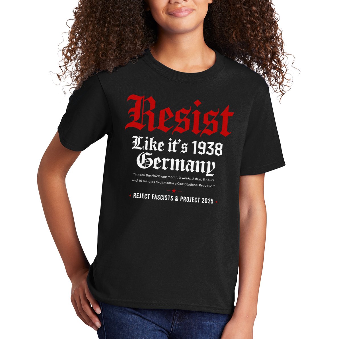 Vintage Resist Like Its 1938 Germany Kids T-Shirt