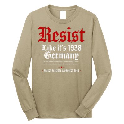 Vintage Resist Like Its 1938 Germany Long Sleeve Shirt