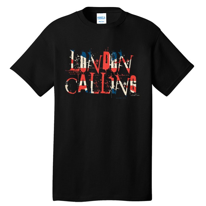 Vintage Retro London Calling Tall T-Shirt