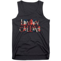 Vintage Retro London Calling Tank Top