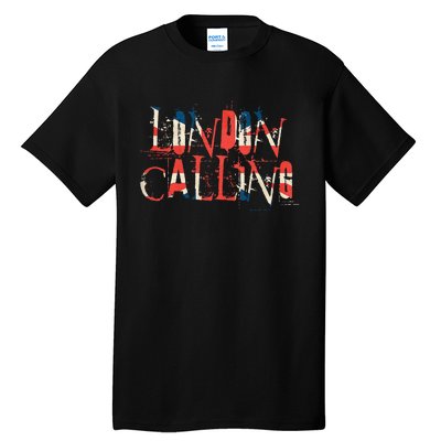 Vintage Retro London Calling Tall T-Shirt