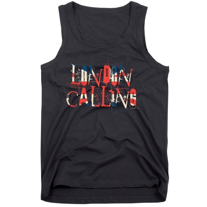 Vintage Retro London Calling Tank Top