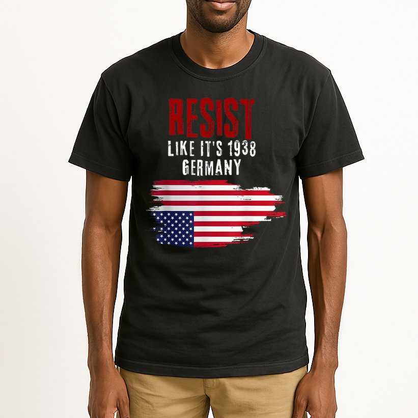 Vintage Resist Like It'S 1938 Germany Flag Tall T-Shirt