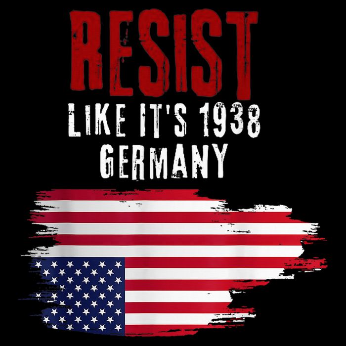 Vintage Resist Like It'S 1938 Germany Flag Poster