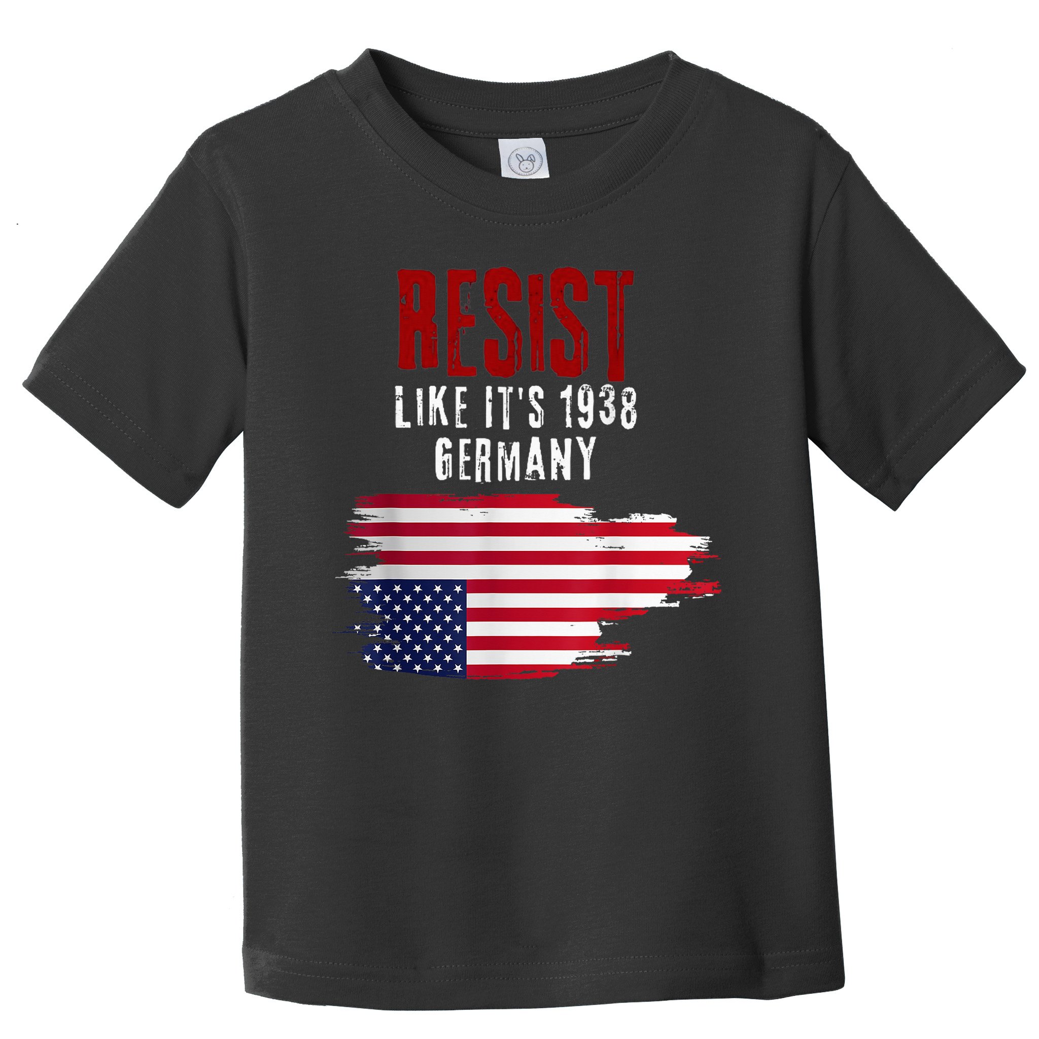 Vintage Resist Like It'S 1938 Germany Flag Toddler T-Shirt
