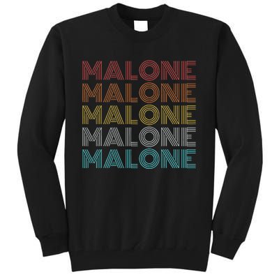 Vintage Retro Malone Tall Sweatshirt