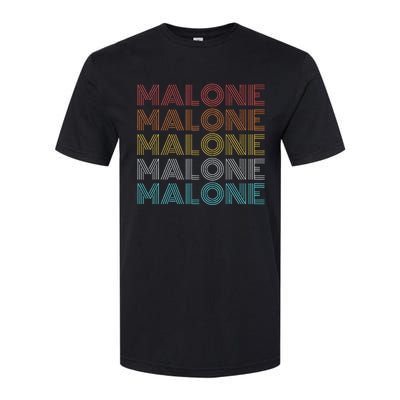 Vintage Retro Malone Softstyle® CVC T-Shirt