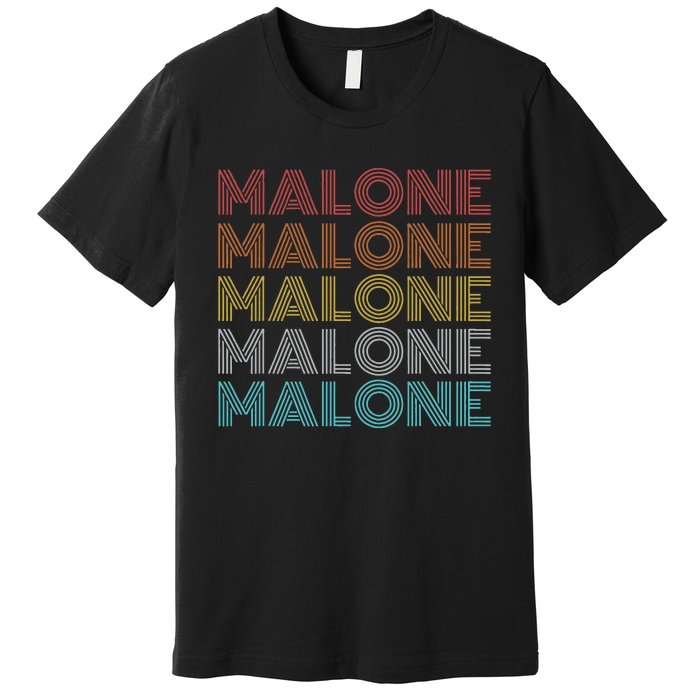 Vintage Retro Malone Premium T-Shirt