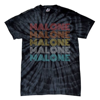 Vintage Retro Malone Tie-Dye T-Shirt