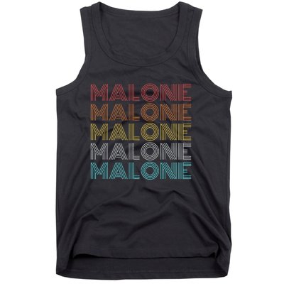 Vintage Retro Malone Tank Top