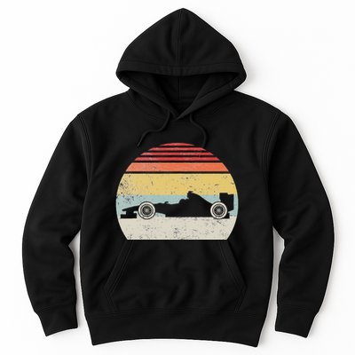 Vintage Retro Mechanic Sport Formula Race Car Hoodie