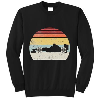Vintage Retro Mechanic Sport Formula Race Car Sweatshirt