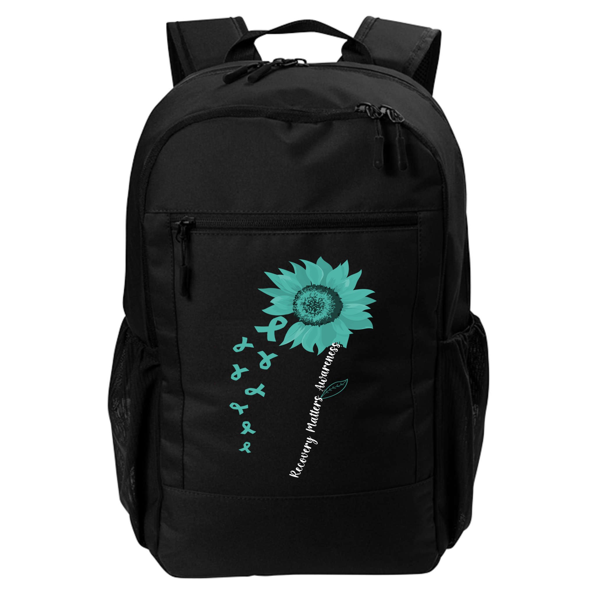 Vintage Recovery Matters Awareness Gift Backpack