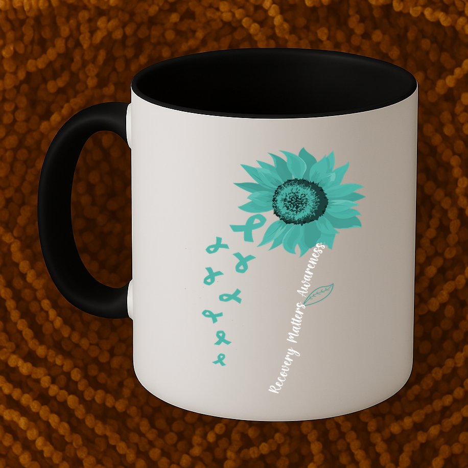 Vintage Recovery Matters Awareness Gift Mug