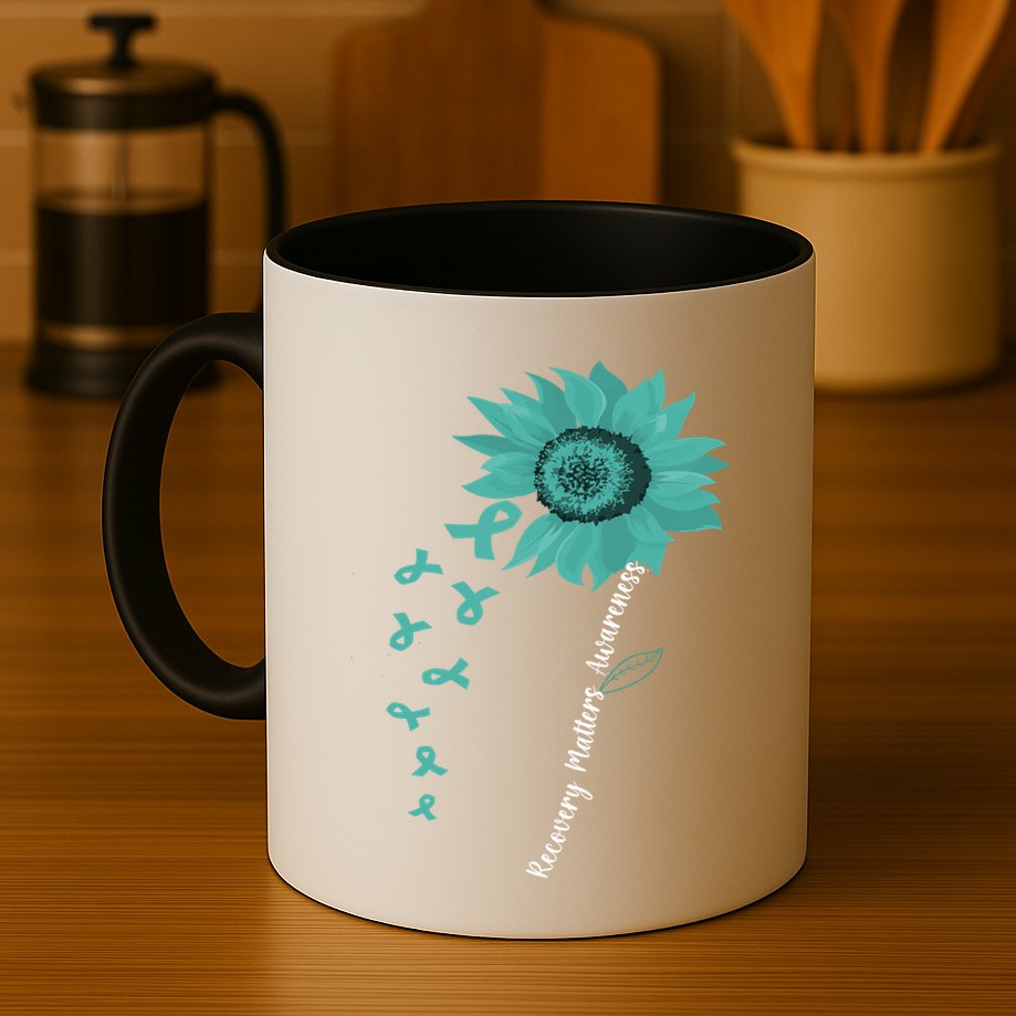 Vintage Recovery Matters Awareness Gift Mug