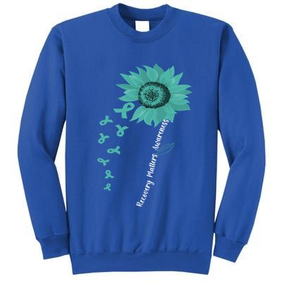 Vintage Recovery Matters Awareness Gift Sweatshirt