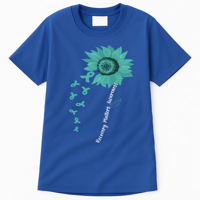 Vintage Recovery Matters Awareness Gift Tall T-Shirt