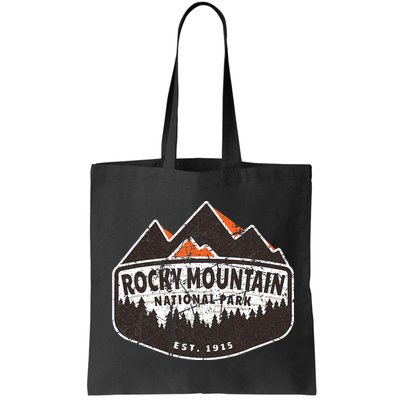 Vintage Rocky Mountain National Park Colorado Souvenir Bag