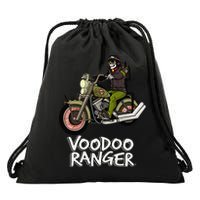 Voodoo Ranger Motorcycle Enthusiast Rider Graphic Top Drawstring Bag