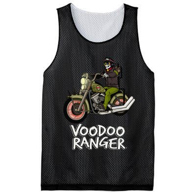 Voodoo Ranger Motorcycle Enthusiast Rider Graphic Top Mesh Reversible Basketball Jersey Tank