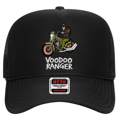 Voodoo Ranger Motorcycle Enthusiast Rider Graphic Top Hat