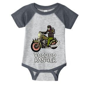 Voodoo Ranger Motorcycle Enthusiast Rider Graphic Top Infant Baby Jersey Bodysuit